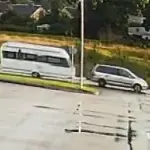 House on wheels disappeared as if into water: security cameras captured the last frame