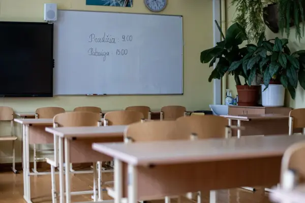 A school was threatened to be blown up in Panevėžys
