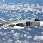 Ukrainian soldiers in Crimea destroyed a Russian Su-24 bomber