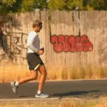 Echo Ardzijauskas running across America reached the outskirts of Sacramento