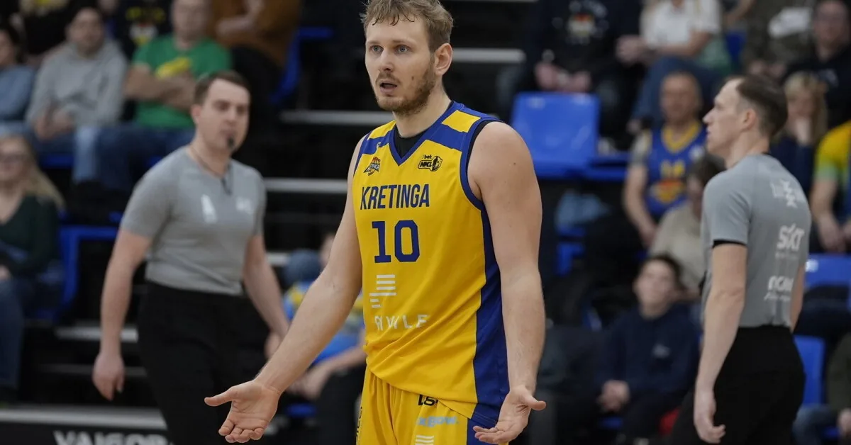 After the disqualification, Aurimas Urbonas returns to basketball