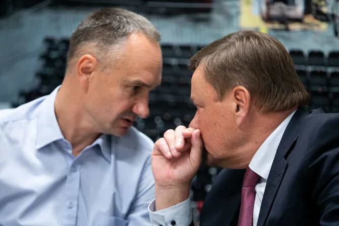 Žygimanto Gedvilos / BNS nuotr./Mindaugas Balčiūnas ir Vydas Gedvilas