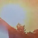 Filmed how the drone was possibly destroyed