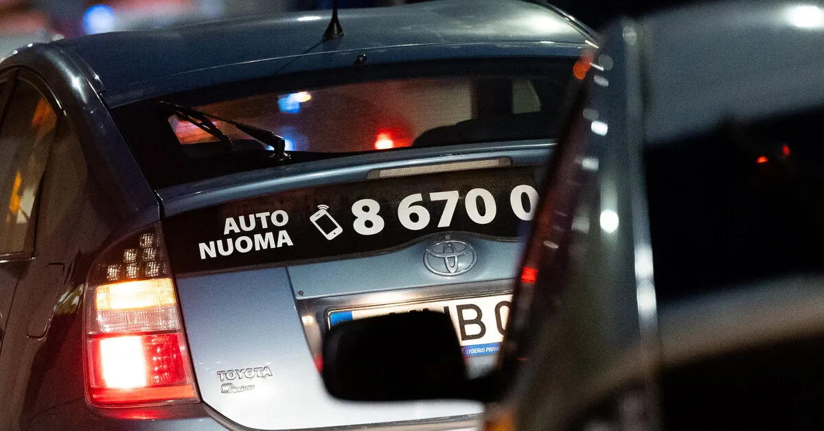 In Klaipėda, a driver possibly ran over a woman's leg