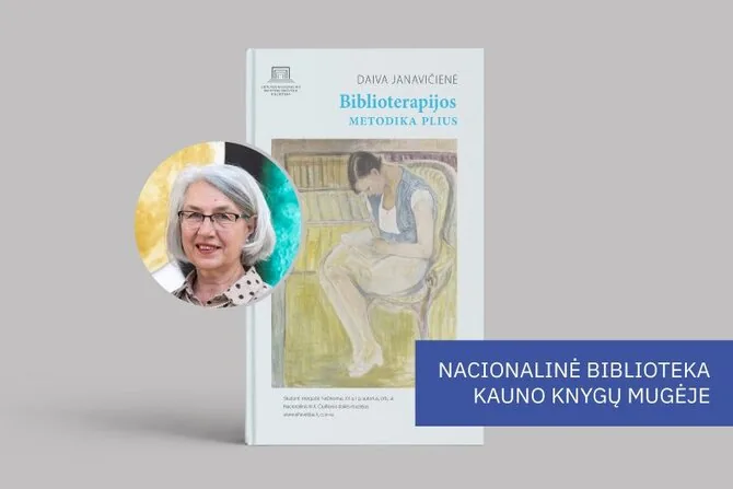 Organizatorių nuotr./Dr. Daivos Janavičienės knyga „Biblioterapijos METODIKA PLIUS“