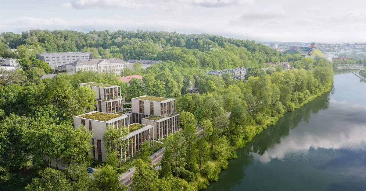„Bigbank“ lends 20 million euros for the „Kenova“ housing project „Neries pakopa“