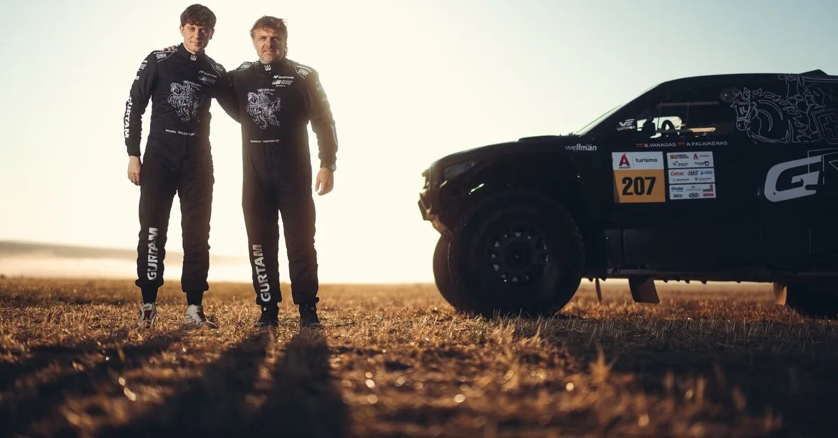 Vanagas and Paliukėnas – at the finish of "Baja Aragon": there was everything, but they remained the leaders of the FIA European Cup