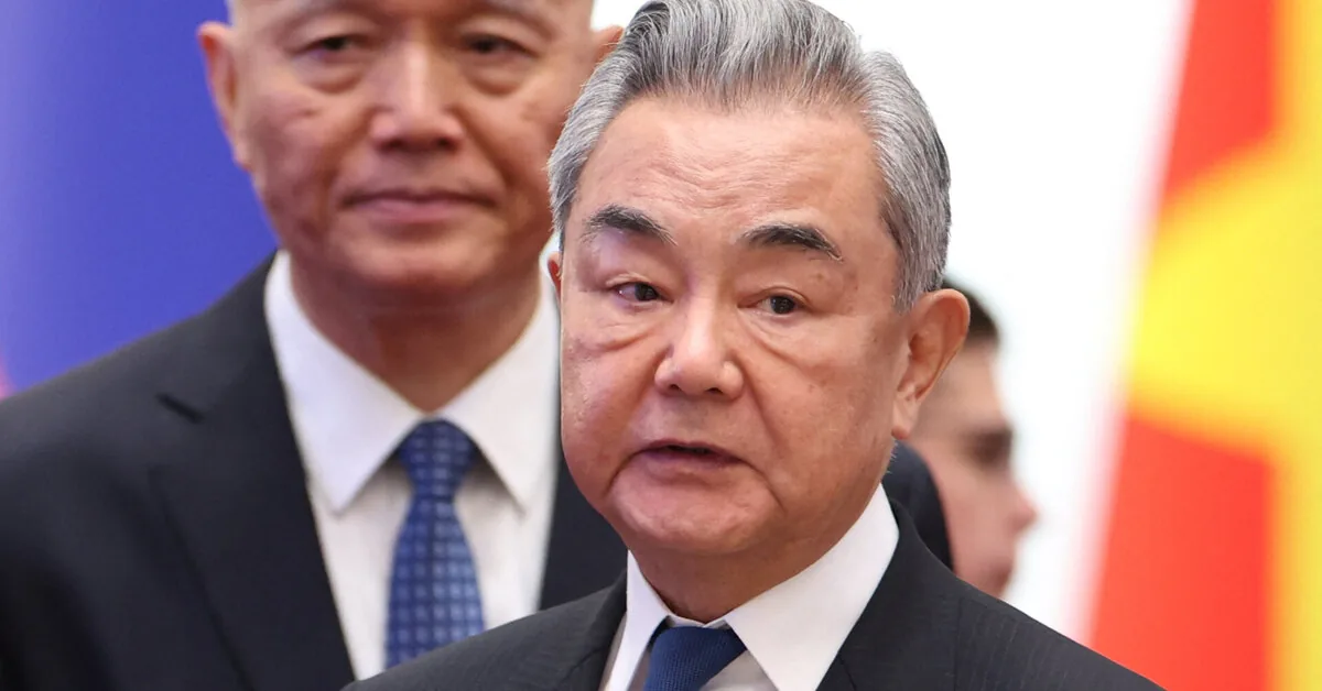 Chinese Foreign Minister Addressed Europe