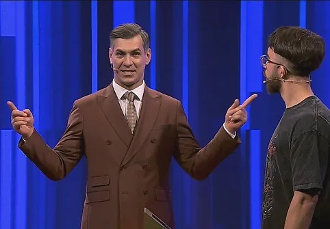 Moment from 'Password'