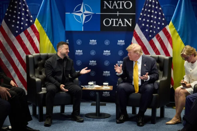 Volodymyr Zelensky, Donald Trump / ZUMAPRESS.com
